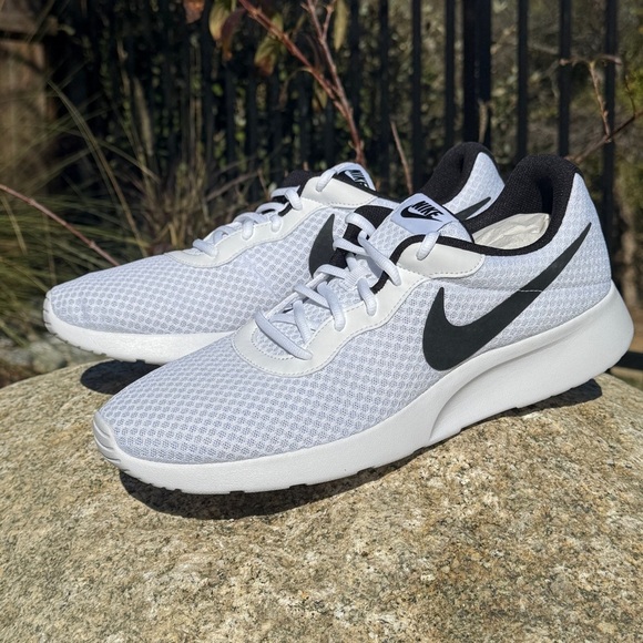 Nike Mens 13 Tanjun White Running Shoes Sneaker Active Casual Walking 812654-101 main image 9